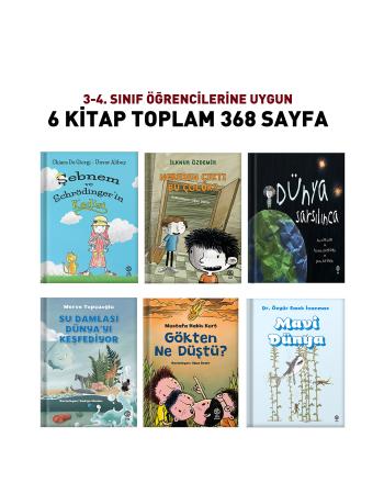 3-4. Sınıf Çocuk Okuma Kitapları 6 Kitap 368 Sayfa